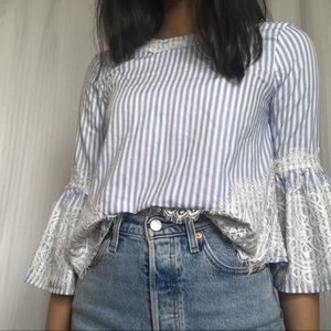 Zara Striped Blouse